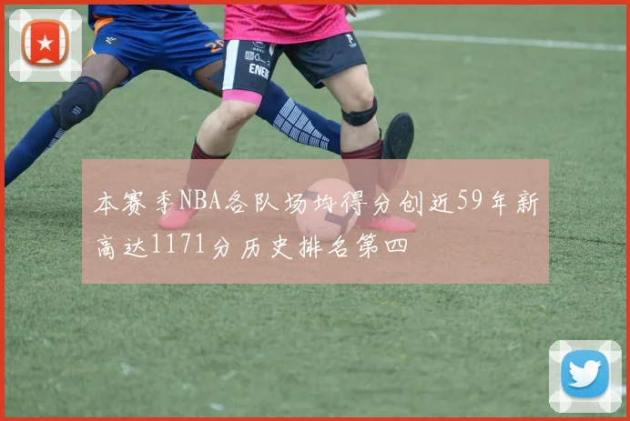 本赛季NBA各队场均得分创近59年新高达1171分历史排名第四